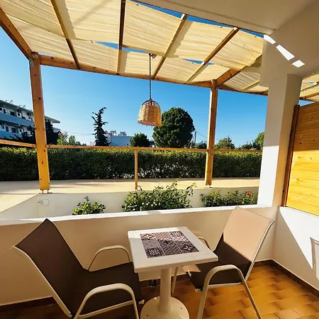 Angelos Studios 1-2 In Faliraki Rhodes-Ground Floor Exterior photo