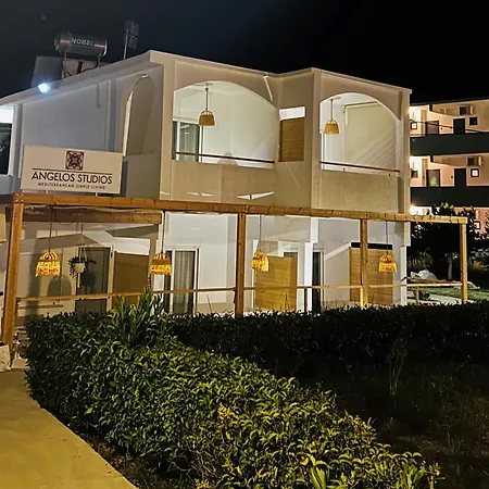 Angelos Studios 1-2 In Faliraki Rhodes-Ground Floor Exterior photo