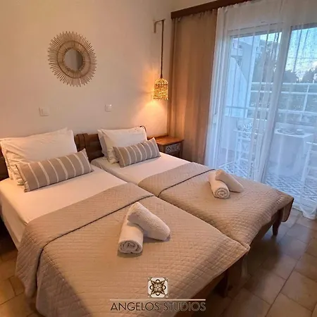 Angelos Studios 1-2 In Faliraki Rhodes-Ground Floor Exterior photo