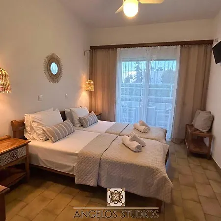 Angelos Studios 1-2 In Faliraki Rhodes-Ground Floor Exterior photo